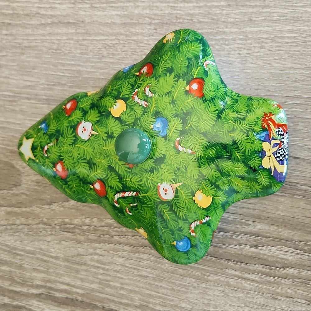 See's Candies Christmas Tree Trinket Dish